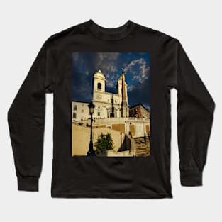 Spanish Steps Rome Long Sleeve T-Shirt